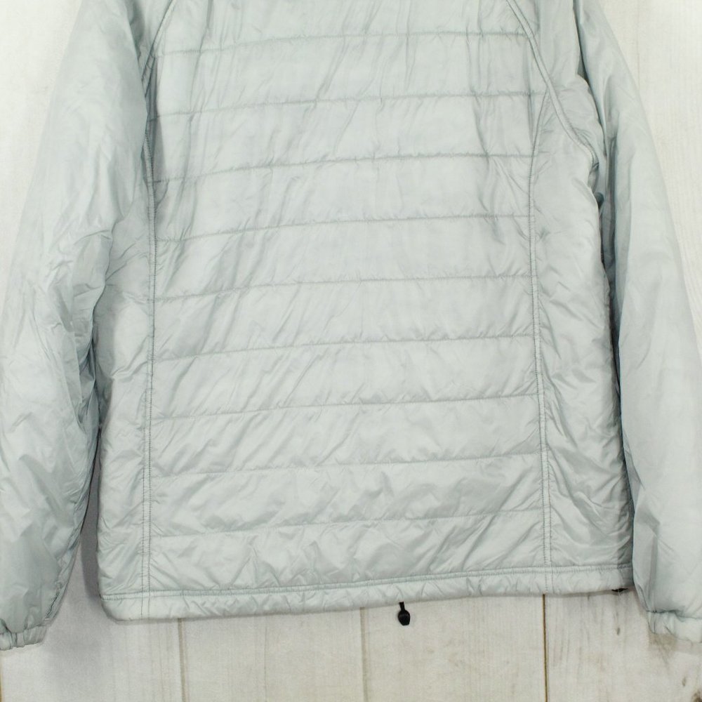 LL BEAN Gray Weather Challenge Full-Zip Primaloft Insulated Jacket Size M R - Picture 10 of 11